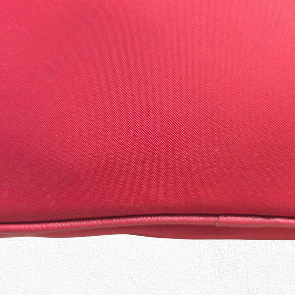 Kate Spade Red Nylon Crossbody Bag Stripe Lining Adjustable Strap Shoulder Purse